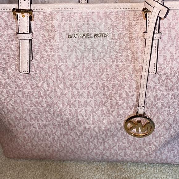 Rose Gold Michael Kors Purse - Picture 2 of 11